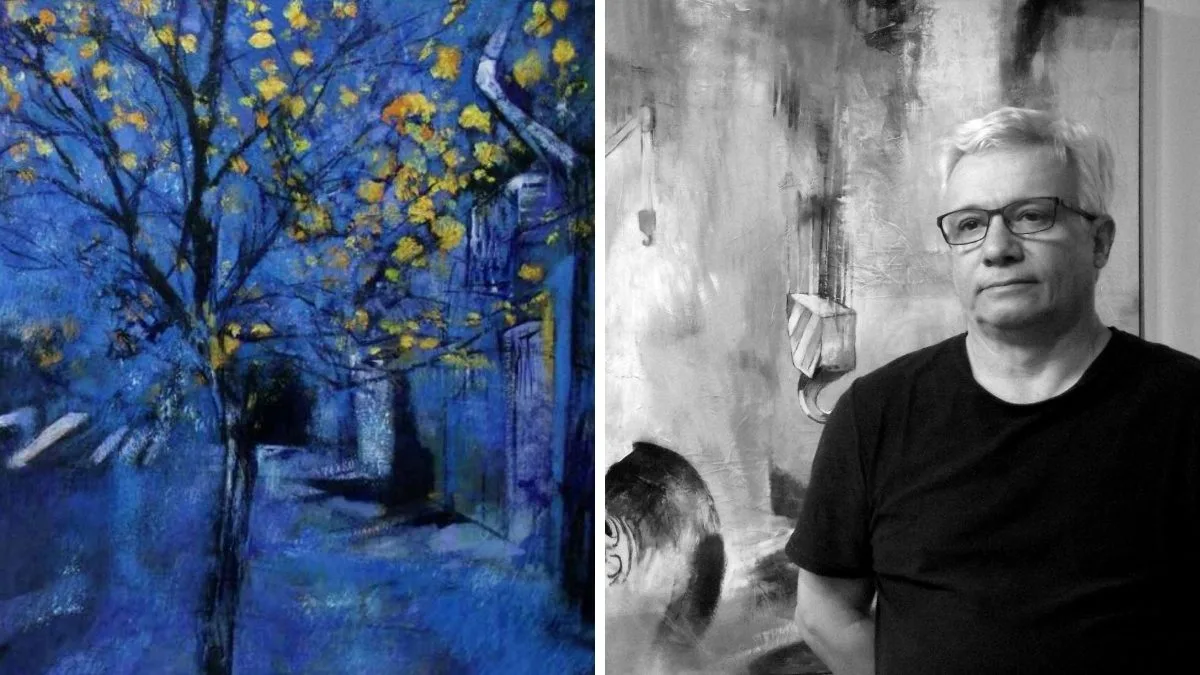 Obras de artista comparadas a Van Gogh e Cézanne chegam a Joinville em mostra inédita