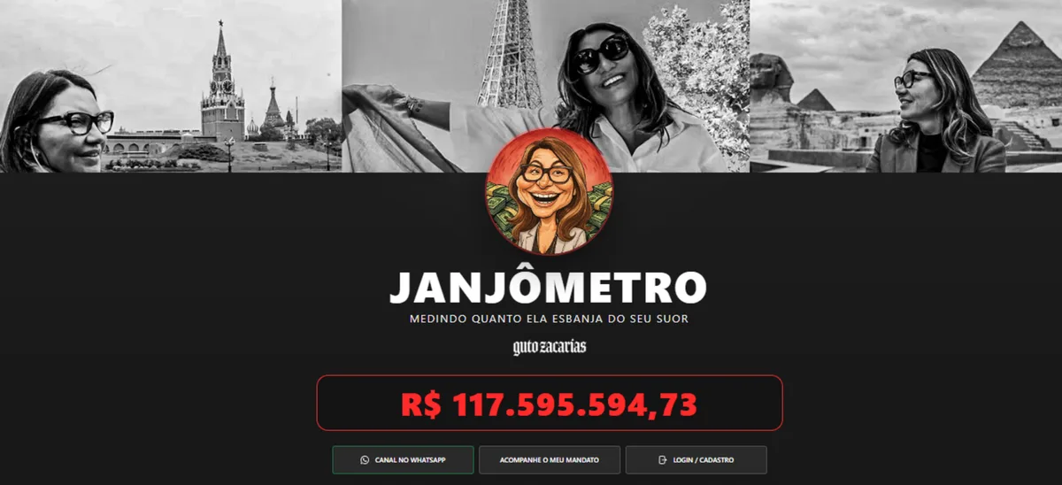 Crusoé: Quanto Janja custou até agora no governo Lula
