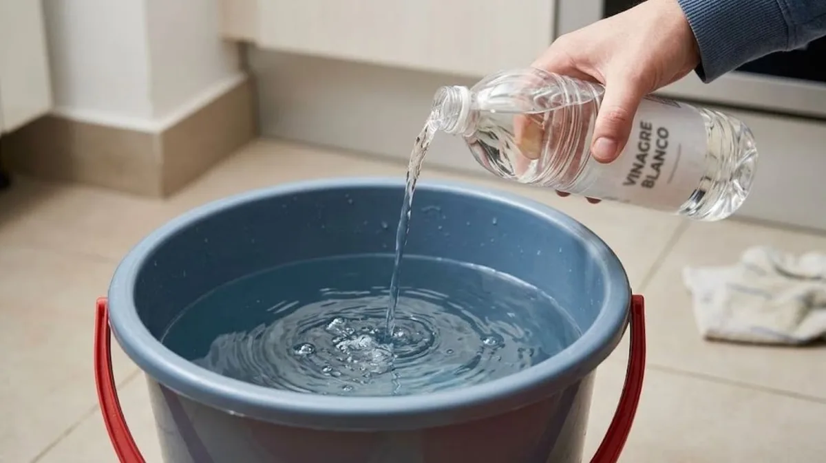 Los expertos en limpieza concuerdan: “Para que el piso quede brillante, no uses detergente, agregá un chorrito de vinagre al agua”