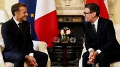 Andy Burnham praises UK-EU ties in meeting with Emmanuel Macron