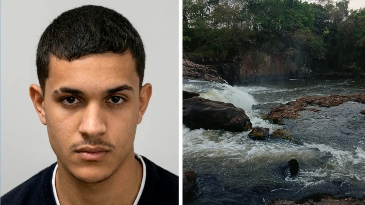 Jovem morre após escorregar em pedra e cair em rio durante passeio com amigos, dizem Bombeiros