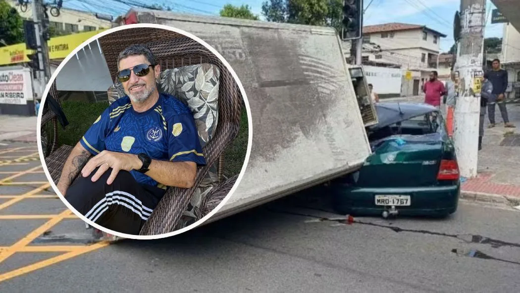 Comerciante morto em carro esmagado por caminhão na Serra se preparava para ir a Aparecida
