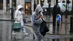 More downpours and thunderstorms are heading the UK's way