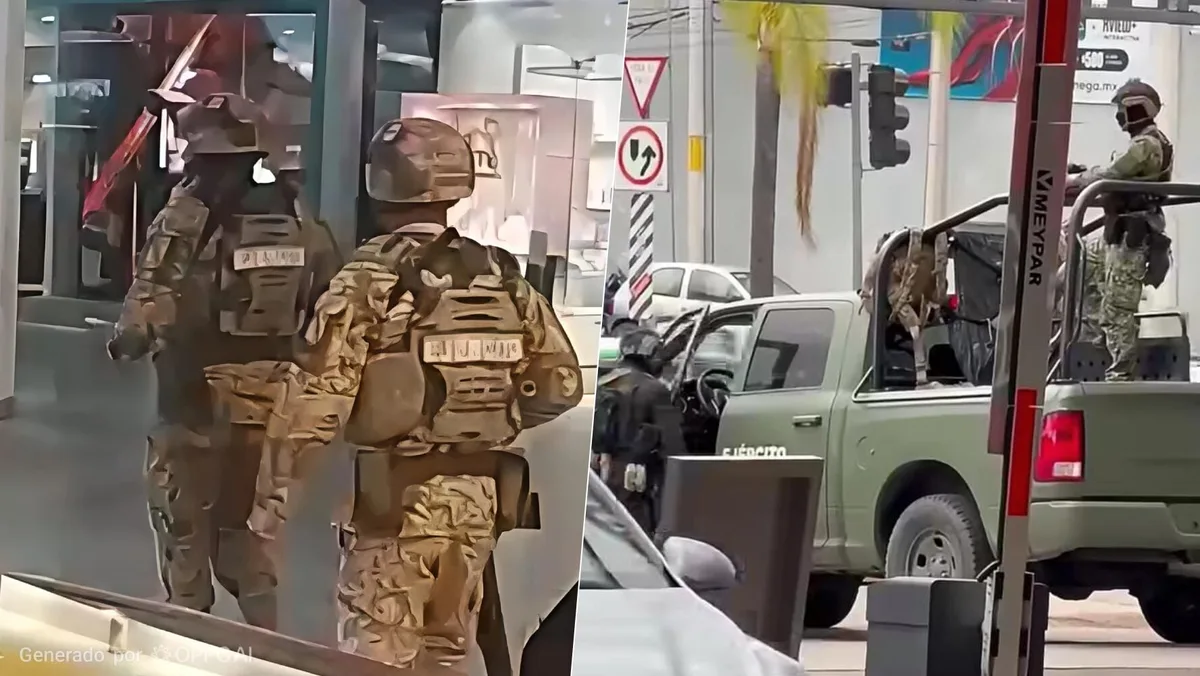Militares entran a Plaza Paseo Durango y detienen a criminales en ‘maratón’ de operativos