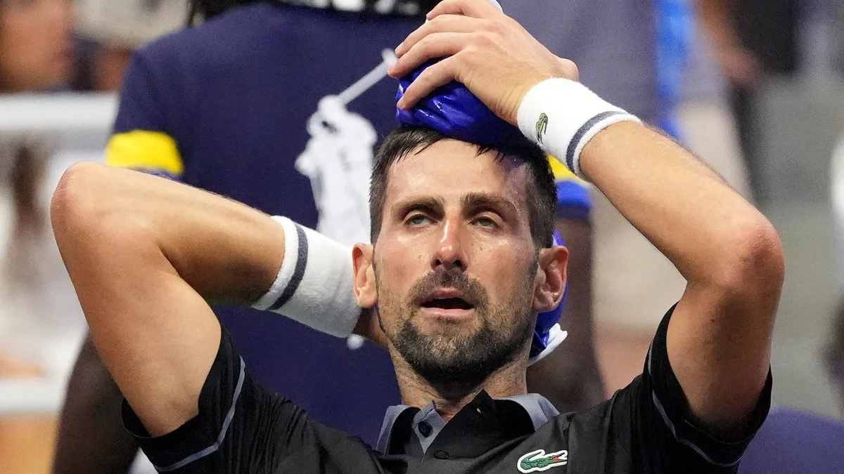 Djokovic, al límite en el US Open: vomitó durante el maratónico juego ante Mariano Navone y reavivó las dudas sobre su estado físico