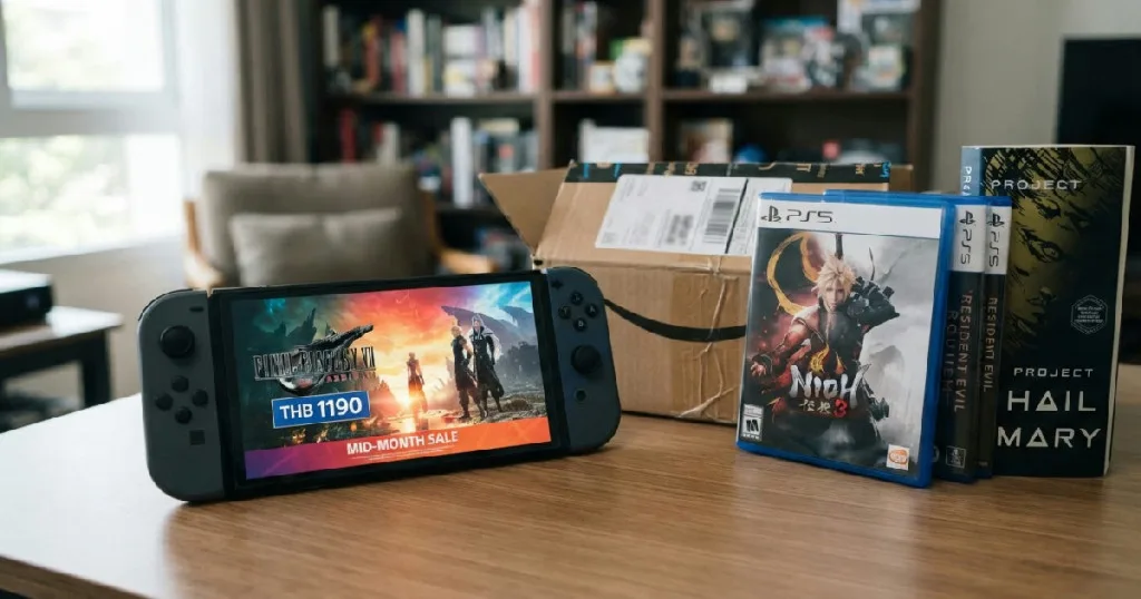 โปรลดราคาเด่น Final Fantasy VII Rebirth และ Nioh 3 รับช่วงกลางเดือน