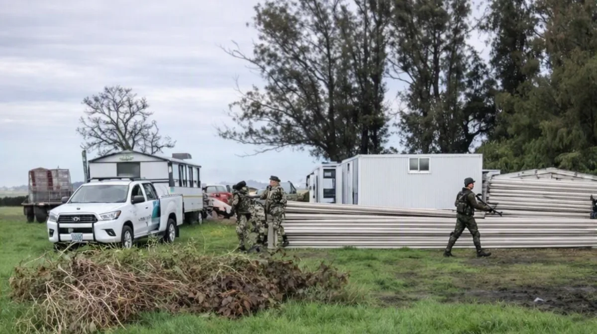 Millonario golpe en Balcarce: robaron equipos de riego por US$ 100.000, pero la Policía recuperó casi todo