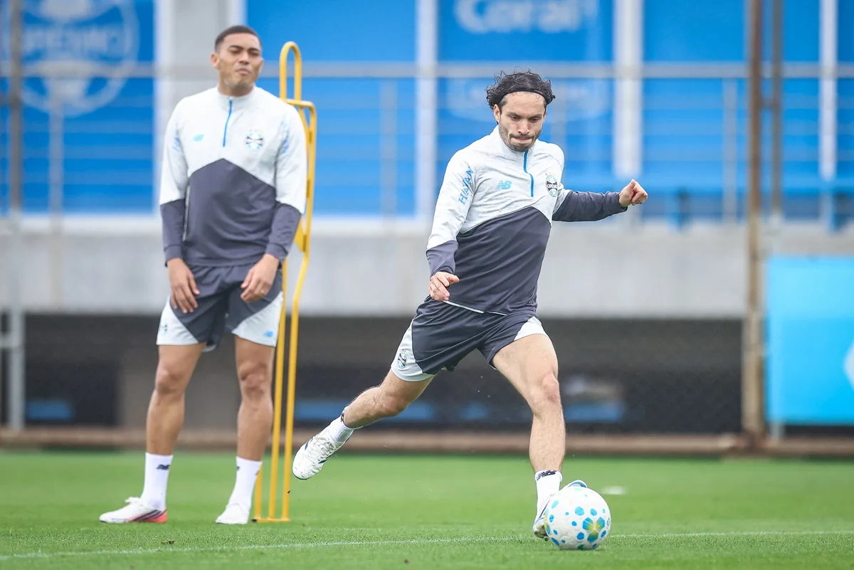 Escalação do Grêmio: sem Marlon e Pavon, veja provável time contra o Vasco