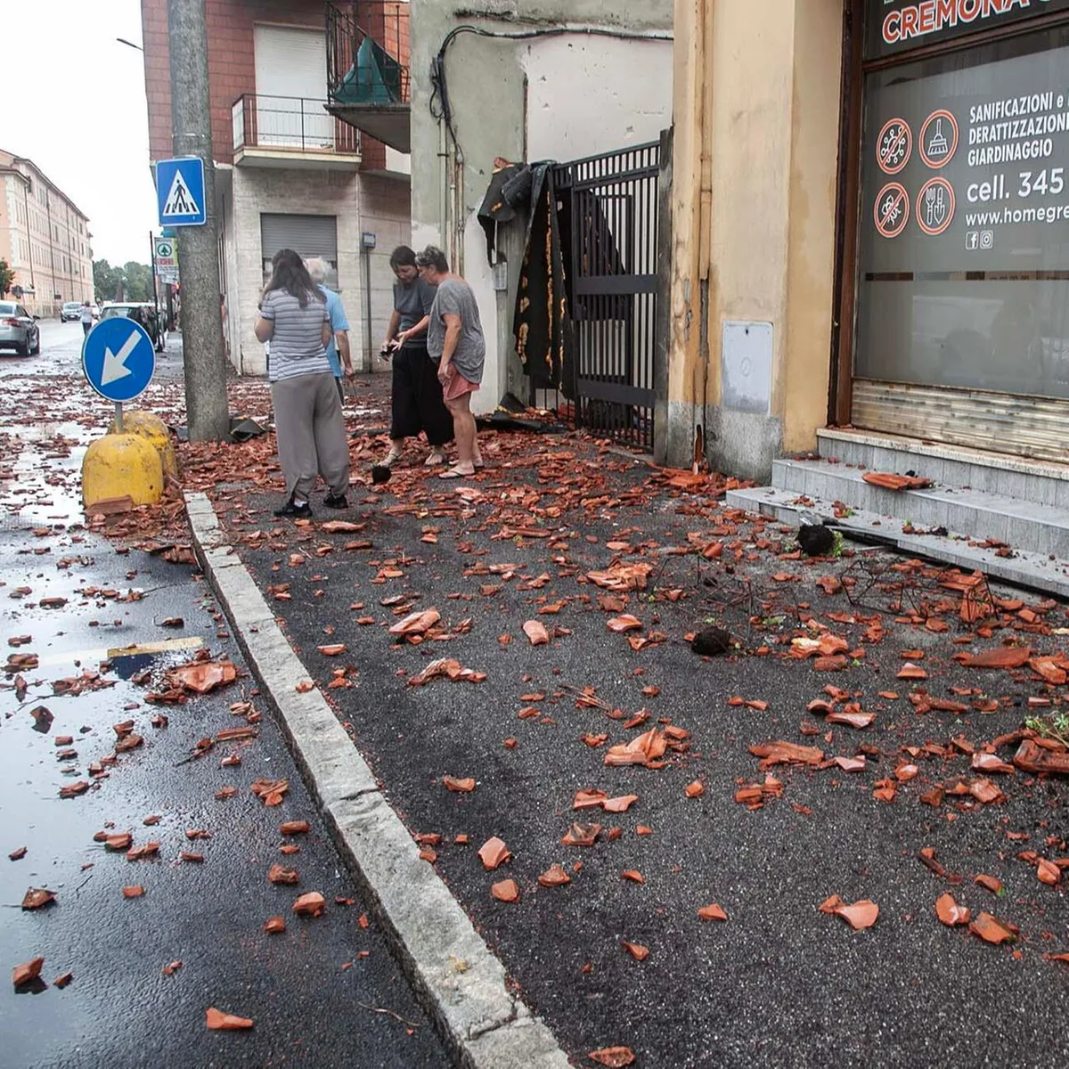 Unwetter - Italien: Dom und Rathaus von Cremona beschädigt