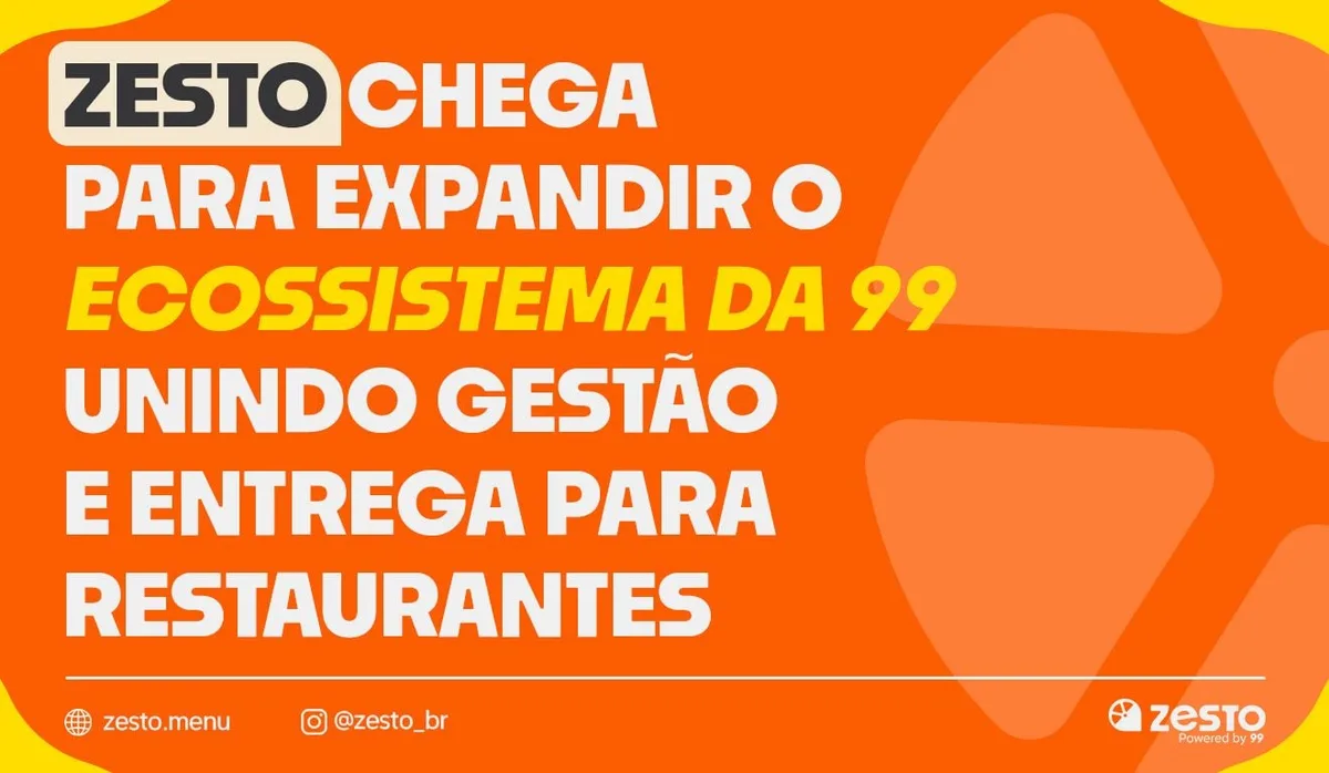 Parte do ecossistema 99, Zesto busca profissionalizar a gestão dos restaurantes brasileiros