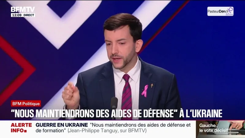 Libération de stocks stratégiques de gazole: "C'était l'idée de Marine Le Pen et de Jordan Bardella", clame Jean-Philippe Tanguy (RN)