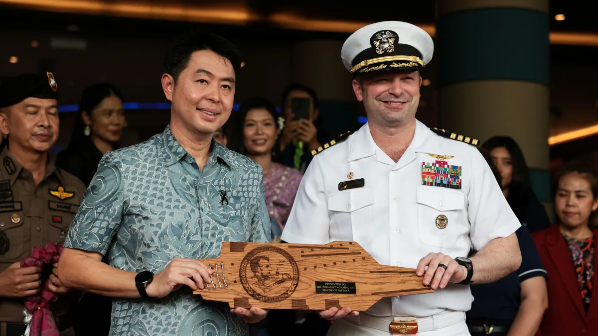Nach 250 Tagen auf See: Hier erholt sich die Besatzung der USS Abraham Lincoln
