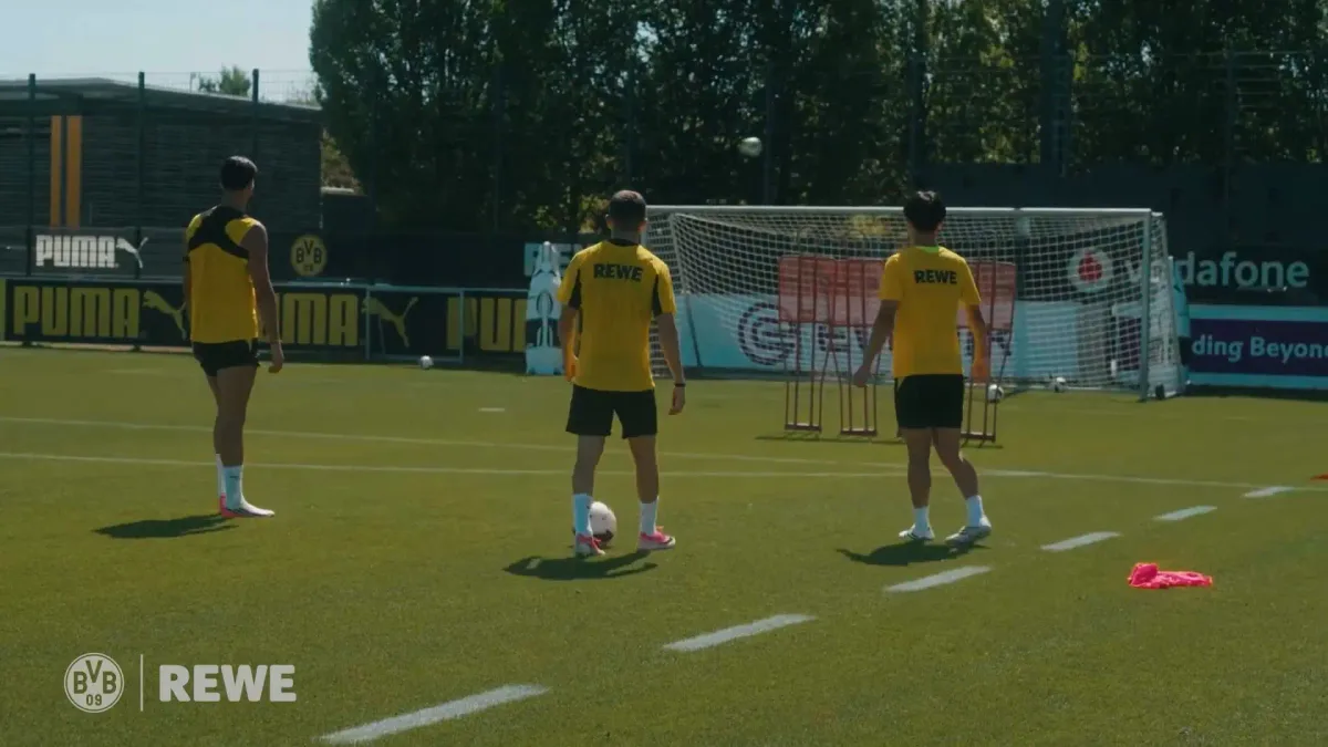 Dortmund se prepara para amistoso contra a Roma