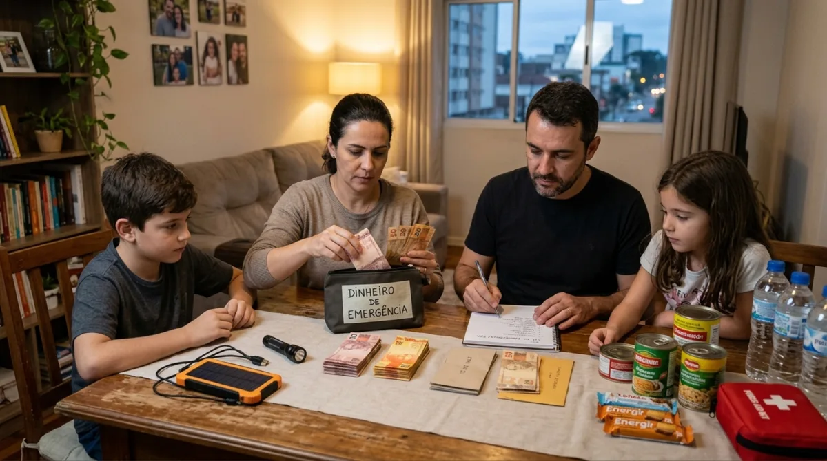 Governos orientam que famílias guardem dinheiro em espécie em casa para cobrir cerca de 72 horas de despesas caso guerras, desastres naturais ou ataques cibernéticos derrubem bancos, aplicativos e sistemas de pagamento