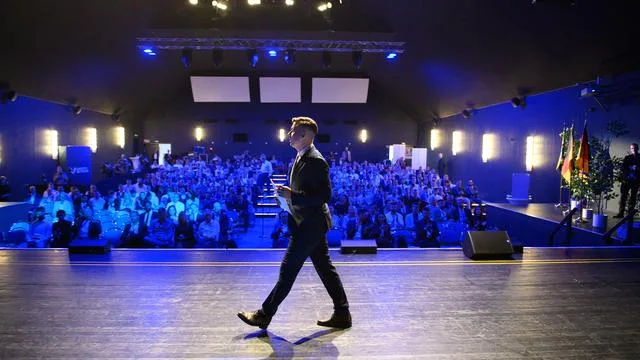 Generation Deutschland in Magdeburg: Chef der AfD-Jugend fordert millionenfache Remigration
