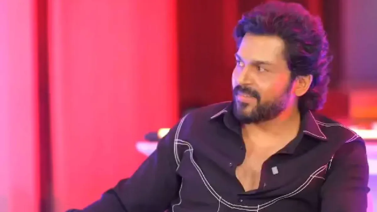 Karthi recalls the ‘haunting’ Sardar dialogue about 'bottled water