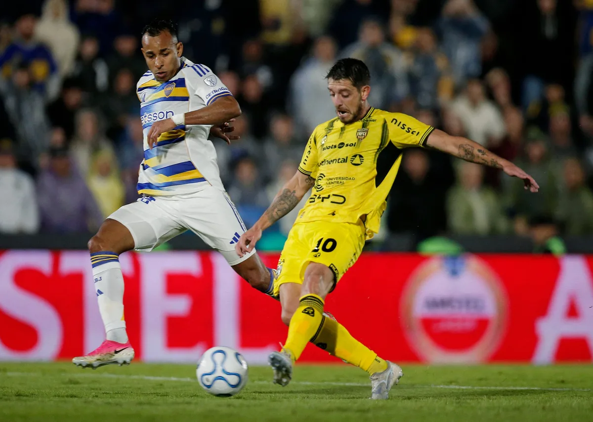 Sebastián Villa volvió a ser figura con Boca Juniors: así concretó el gol ante Recoleta por la Copa Sudamericana