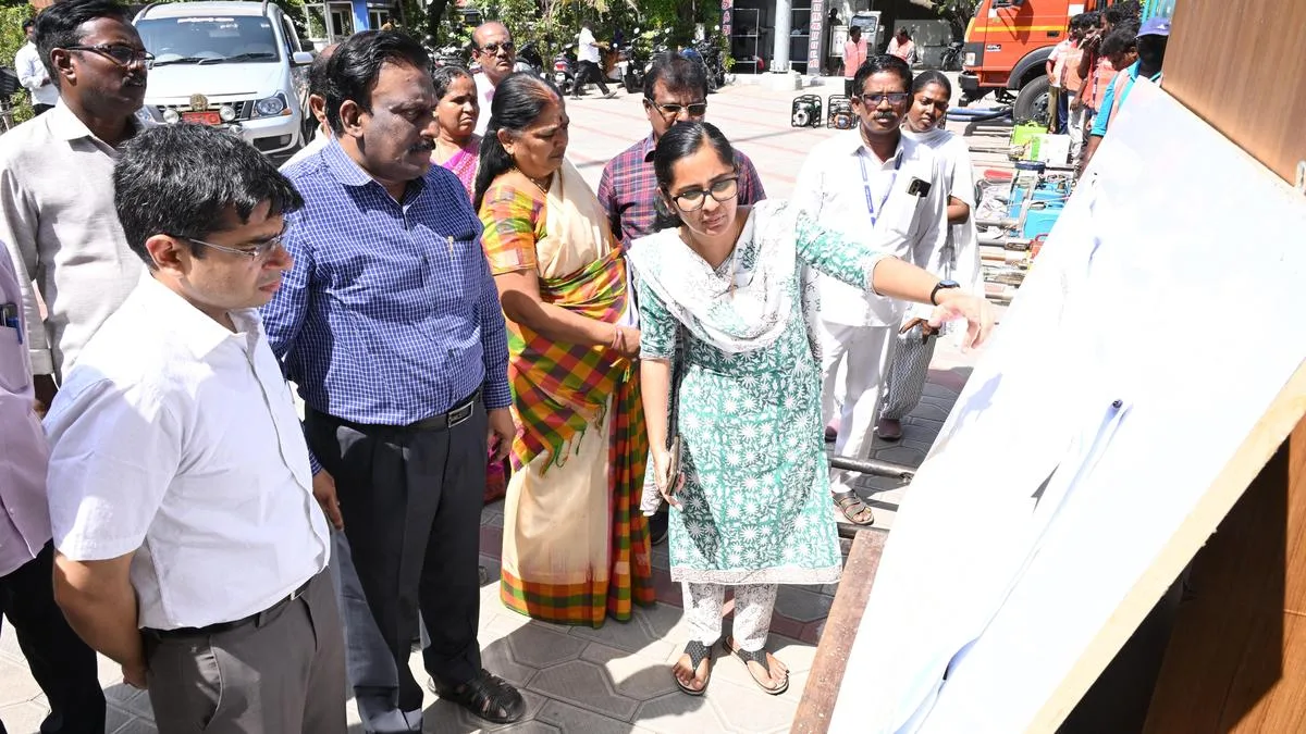 District Monitoring Officer inspects development works in Thoothukudi