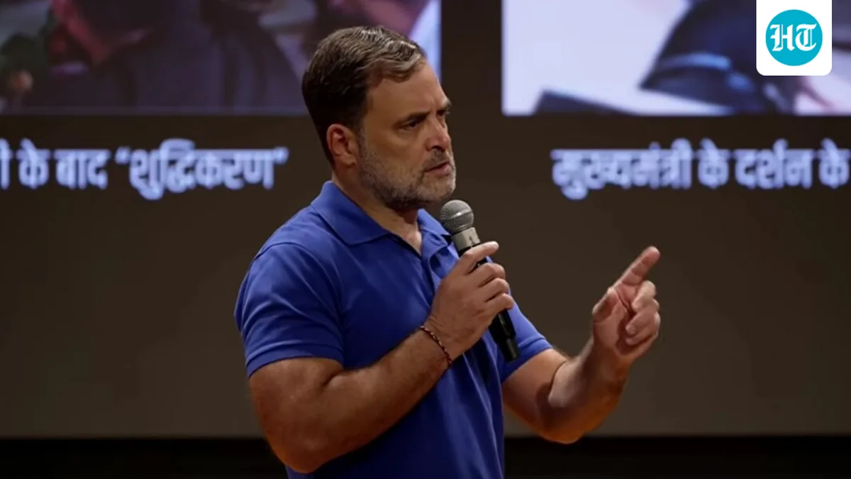 Rahul Gandhi asks PM Modi to order FIR under SC/ST Act over ‘purification’ after Kharge’s rally