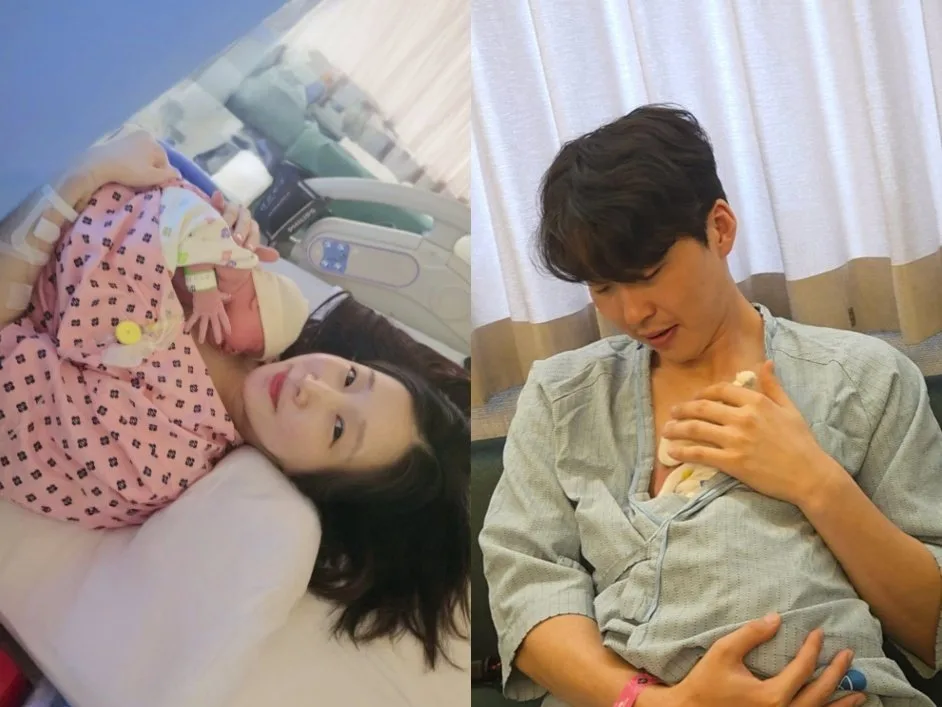 ‘문경찬♥’ 박소영, 엄마됐다 “30시간 진통 끝에 딸 출산”