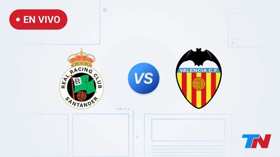Racing S. vs Valencia en vivo por la fecha 8 de La Liga de España: hora, dónde ver y formaciones