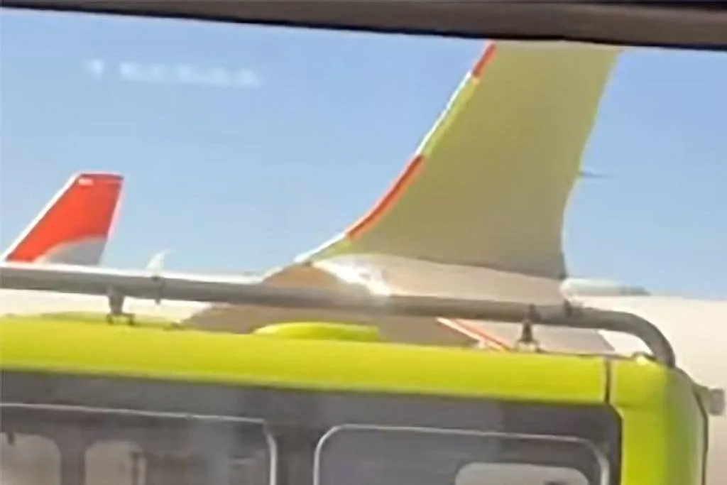 Ônibus atinge asa de Boeing 737 Max da Gol no aeroporto de Guarulhos