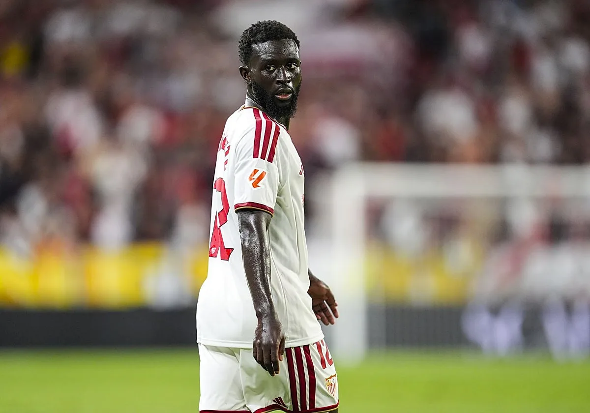 El debut, de menos a más, de Arouna Sangante con el Sevilla FC: «Lo ha tenido que pasar mal»
