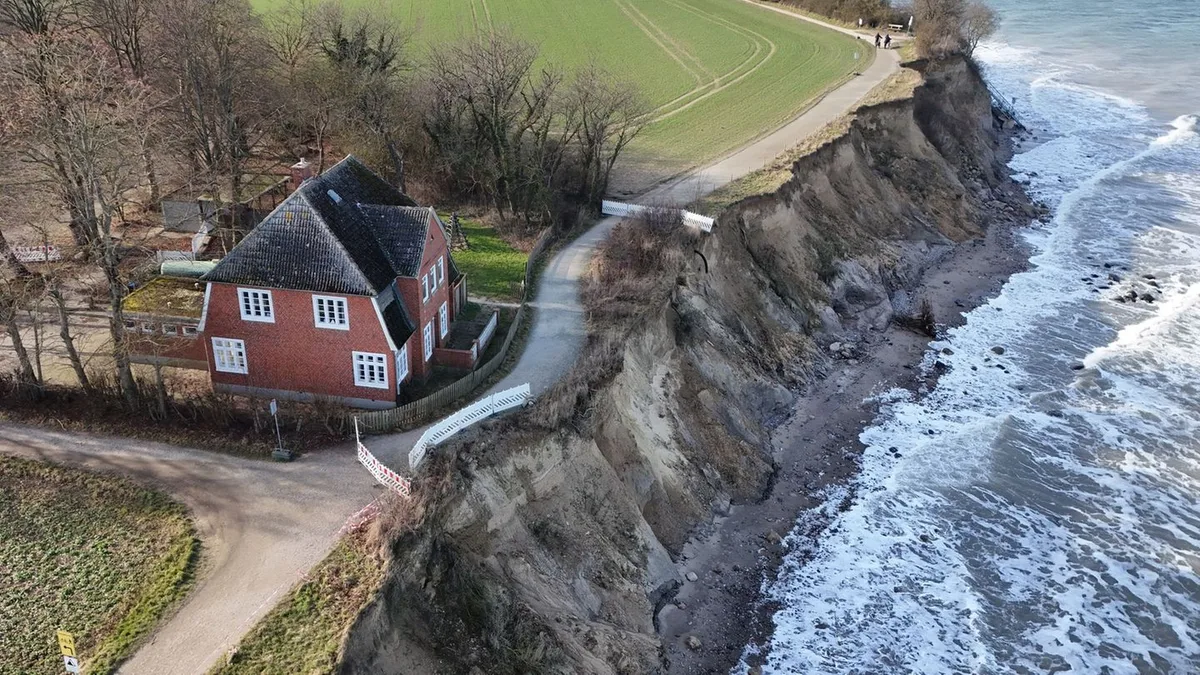Steilufer in Travemünde: Nach Abriss von Haus Seeblick – Wanderweg wieder eröffnet