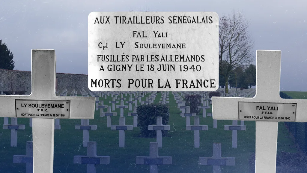 Massacrés en 1940 parce que noirs, deux tirailleurs sénégalais enfin honorés dans l’Yonne