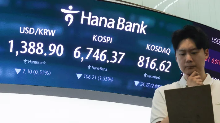 코스닥 800선 무너지고 사이드카 발동…코스피는 반등