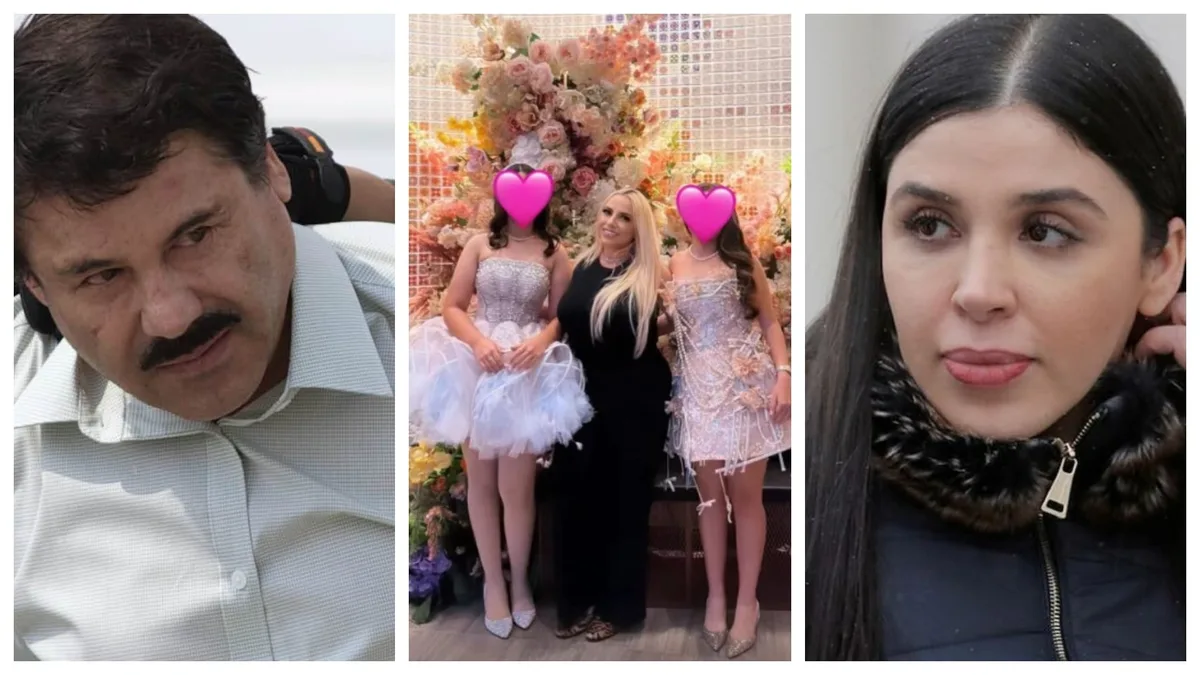 Así fue el primer contacto entre Emma Coronel y April Black Diamond, diseñadora de los vestidos de XV años de sus hijas