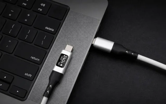 Projeto no Kickstarter propõe colocar tela em cabo USB de alta performance