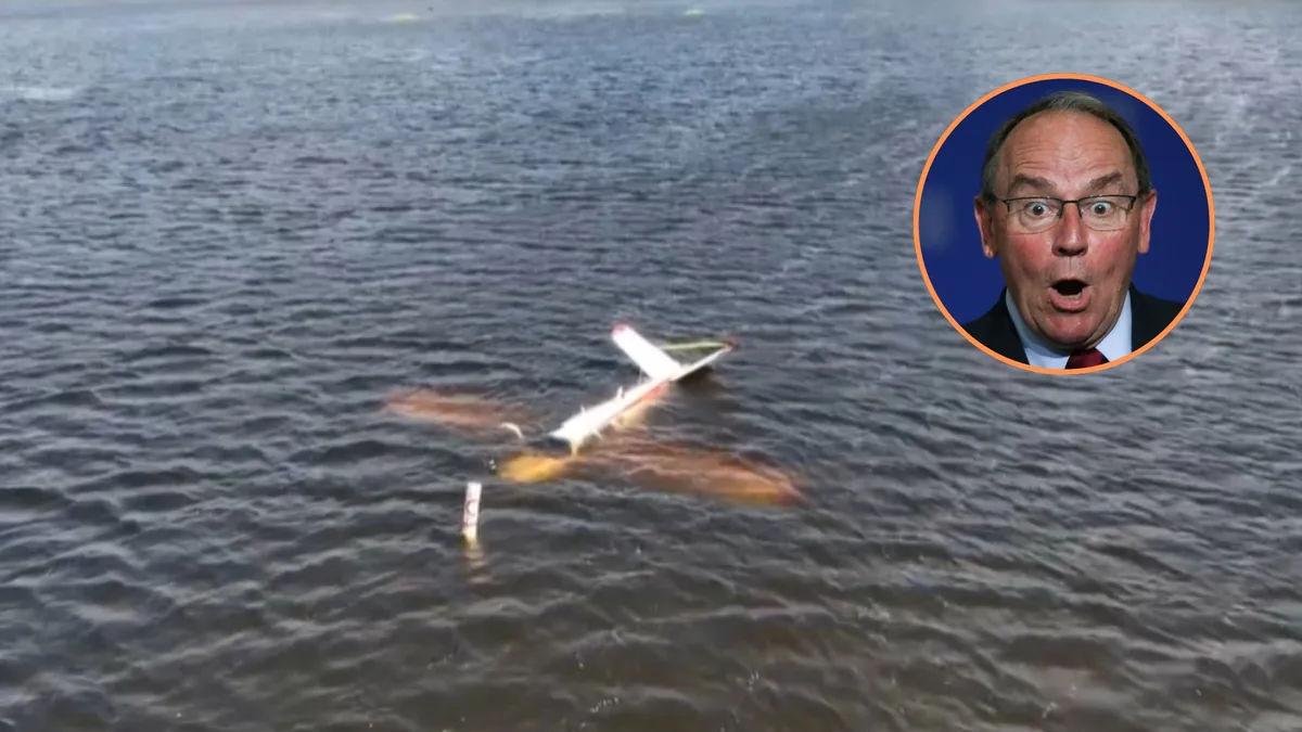 Aterrizaje de emergencia en Wisconsin: un congresista y su piloto amerizaron en el lago Wausau sin motor y a 113 kilómetros por hora