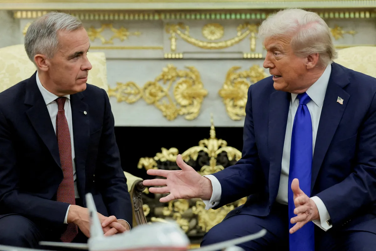 Trump aseguró que EEUU y Canadá alcanzaron un acuerdo “muy justo” para evitar los aranceles del 50% y solo resta formalizarlo