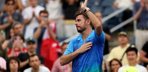 Wawrinka, enfim, teve uma celebração em Nova York