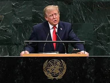 Trump addresses global leaders at United Nations General Assembly