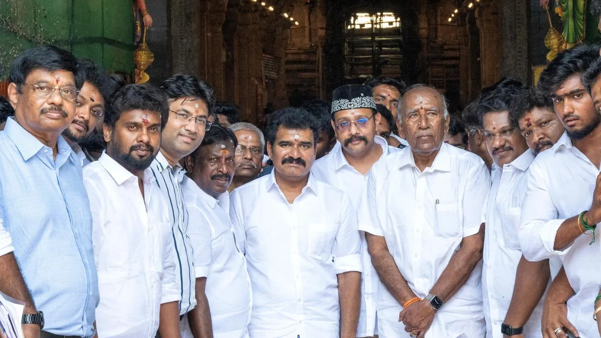 Minister inspects works for Sri Meenakshi Sundareswarar Temple consecration