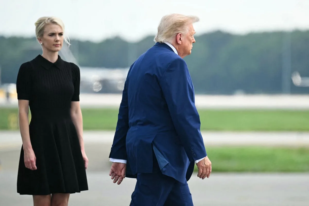 Close Trump aide Natalie Harp lives up to her ‘human printer’ nickname with telling one-word sign-off