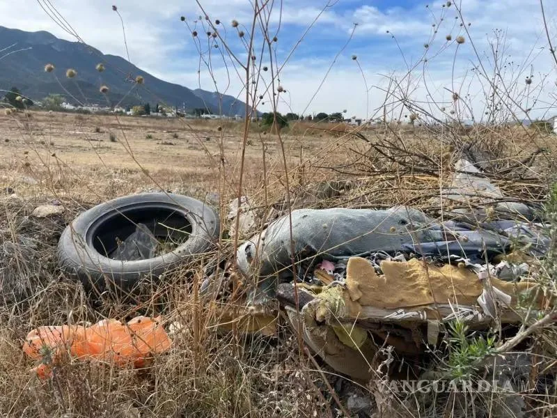 Saltillo: Mala disposición de llantas detona riesgo de incendios y crisis ambiental