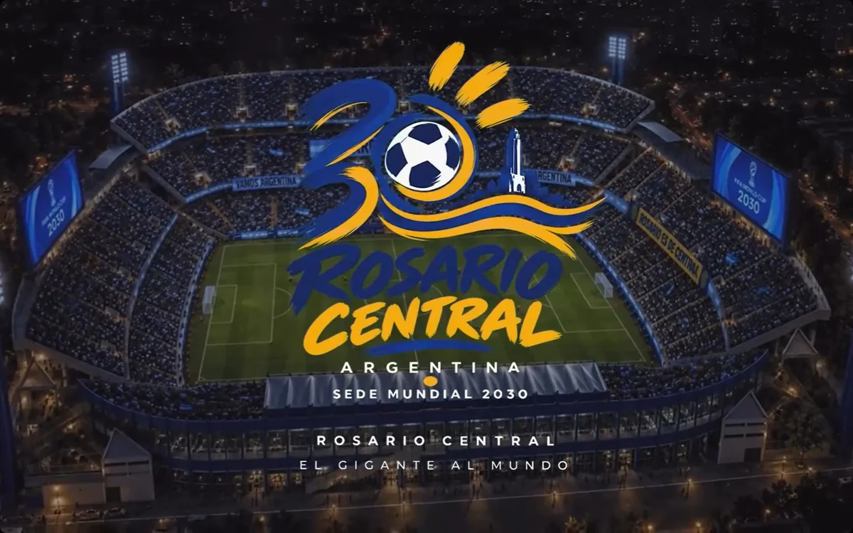 Rosario Central puso el Gigante de Arroyito a disposición del Mundial 2030, que podría tener un grupo íntegro en la Argentina