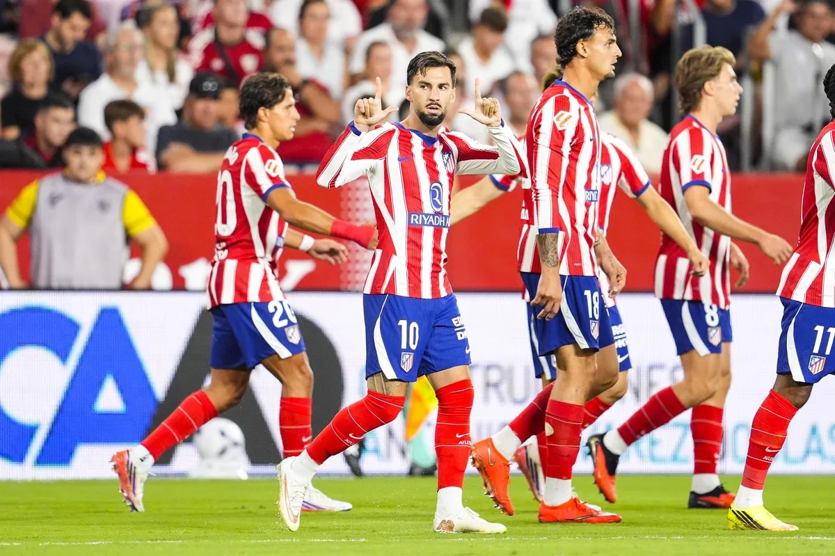 Crónica del Sevilla FC - Atlético de Madrid: 1-3