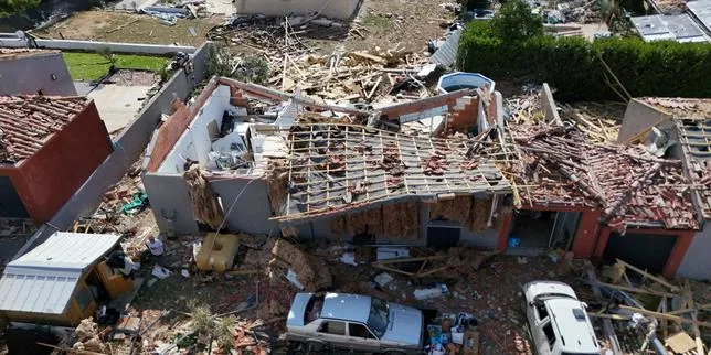 Dans les rues de Pomas, ravagées par une tornade : « C’est comme si on avait pris des bombes sur la tête »