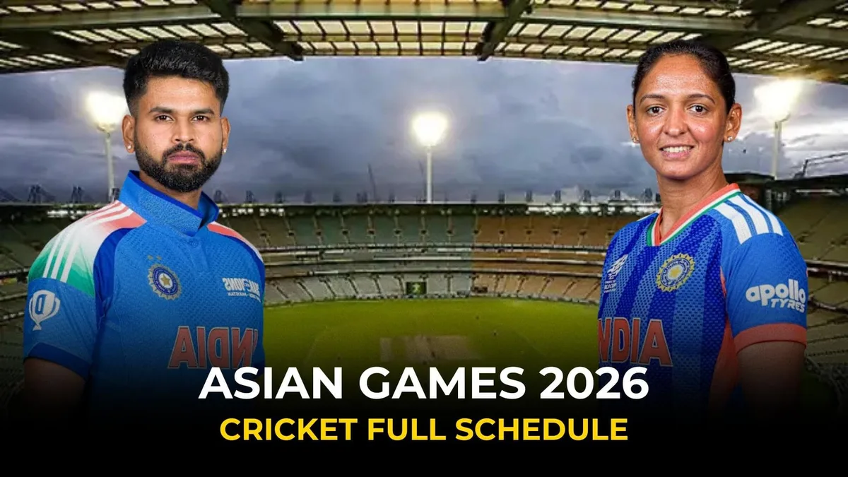 Asiad 2026: India cricket teams' full schedule, squads, match timings