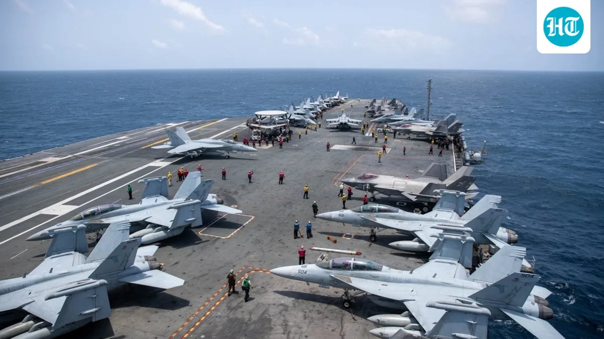 New US carrier arrives in Middle East amid reports of relief to long-deployed USS Abraham Lincoln
