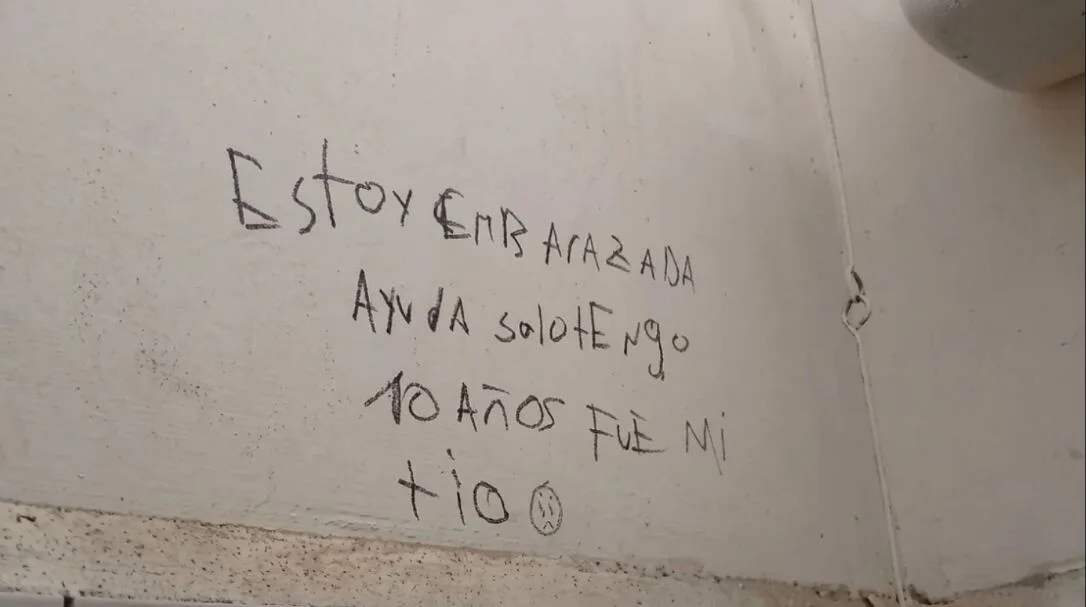 “Estoy embarazada, ayuda, solo tengo 10 años”: el mensaje que apareció en un baño de una escuela en San Juan y generó preocupación