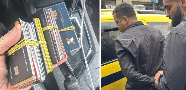 Golpistas de SP que trocavam cartões de idosos em táxis no RJ são presos