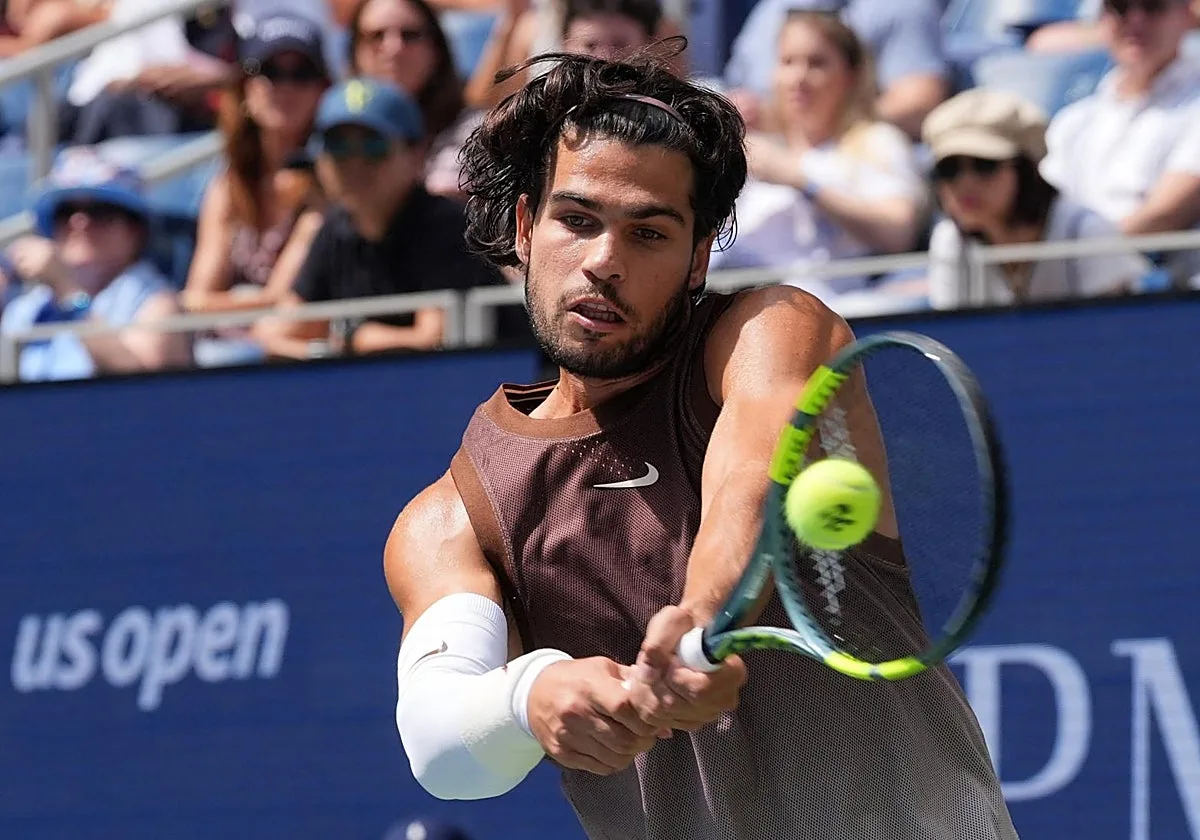 Alcaraz - Safiullin, en directo | Sigue el partido de primera ronda del US Open en vivo