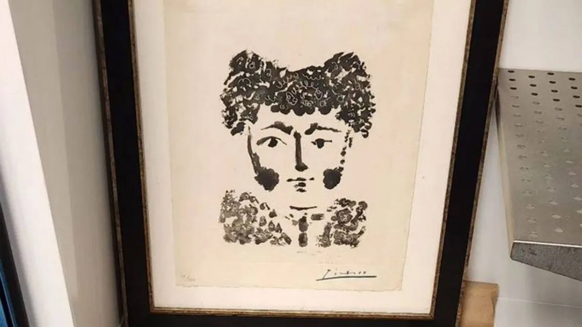 A Milwaukee landlord found a peculiar print hanging in a vacant apartment; it turned out to be an original Picasso