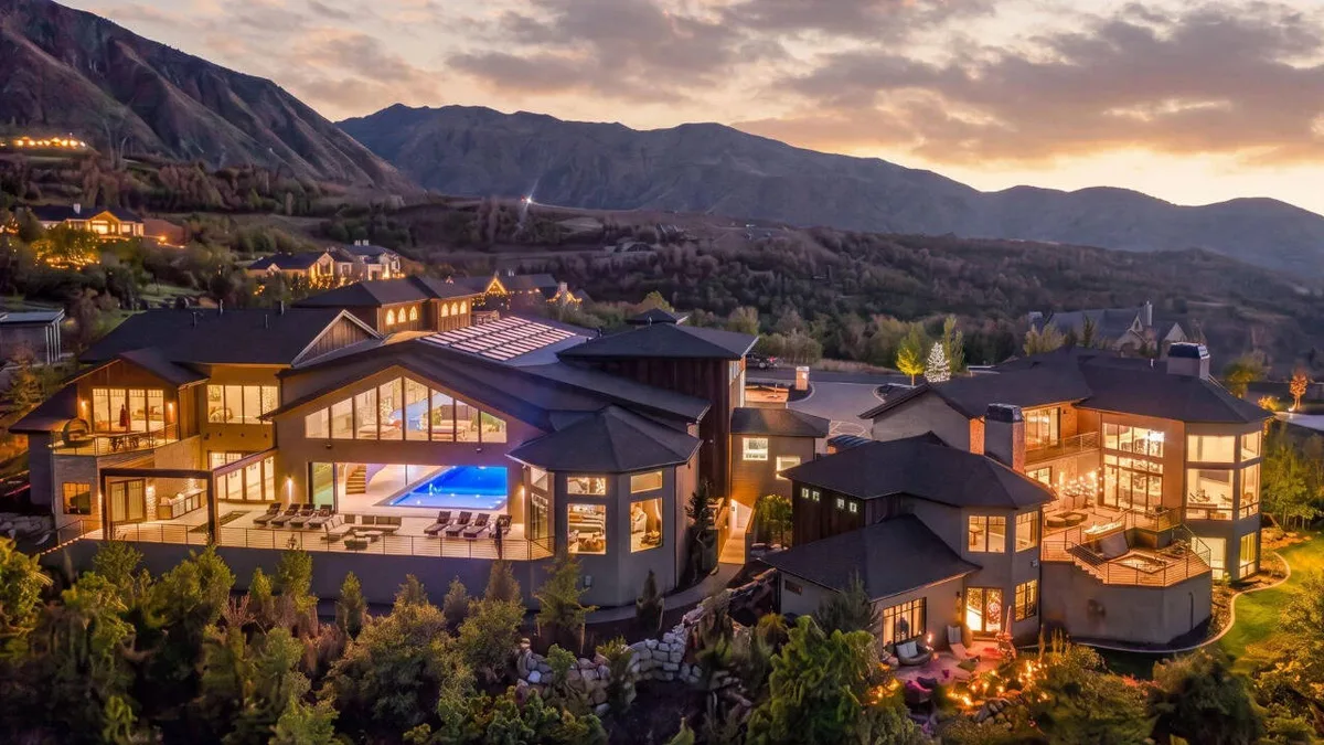 YouTube star’s Utah estate with transforming indoor pool lists for $13.95m