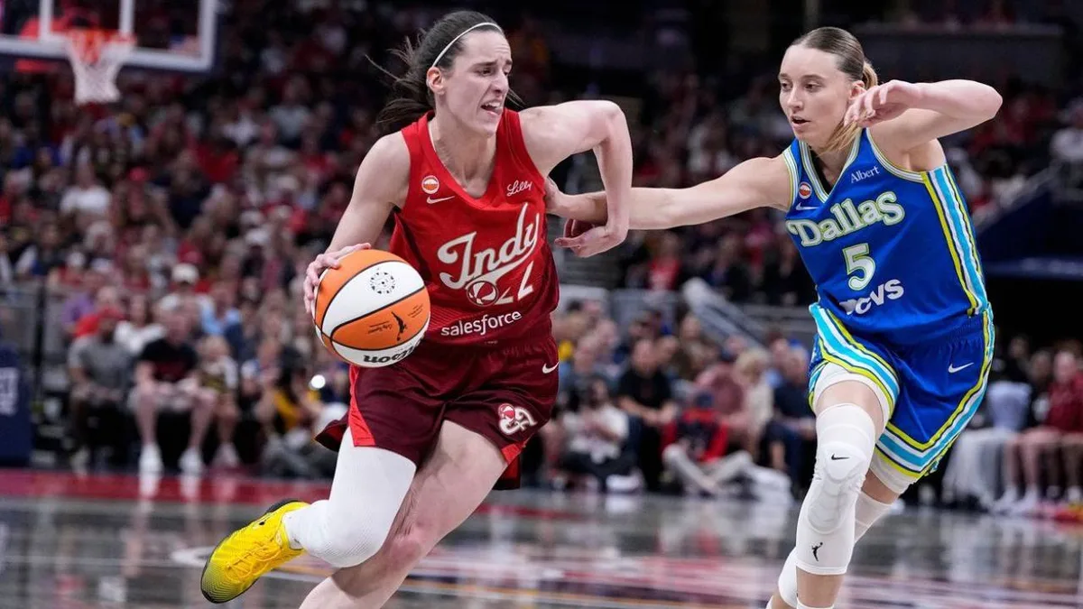 Caitlin Clark, Aliyah Boston come up big to propel Fever past Wings